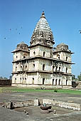 Orchha - Royal Chattris (cenotaphs) 